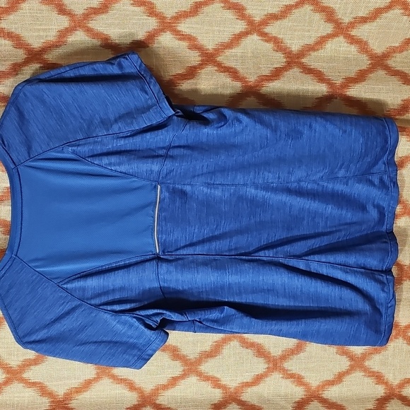 Danskin Now Blue V-Neck Top - Picture 4 of 4